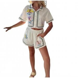 NEW MABLE st augustine set in white multi